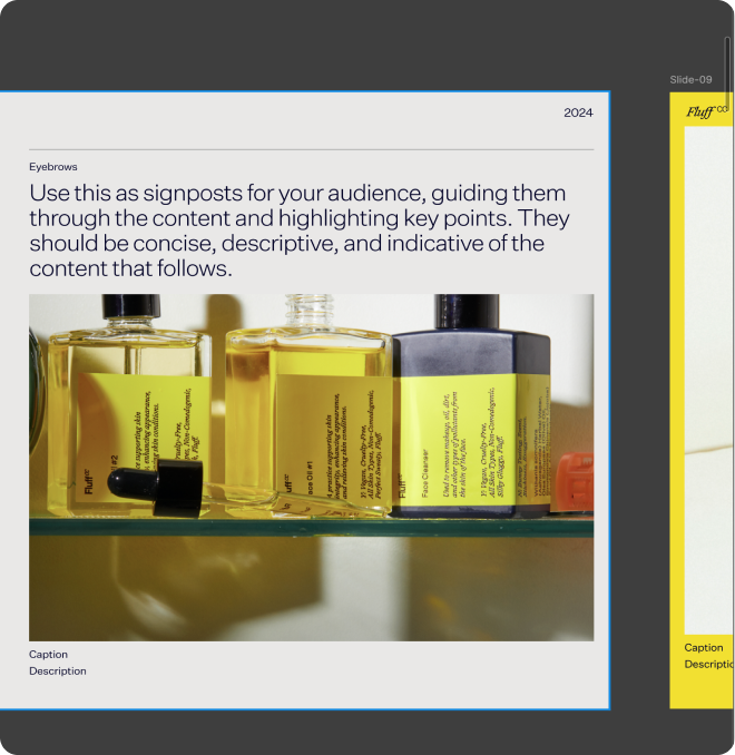 e.g. Fluff’s Presentation Templates